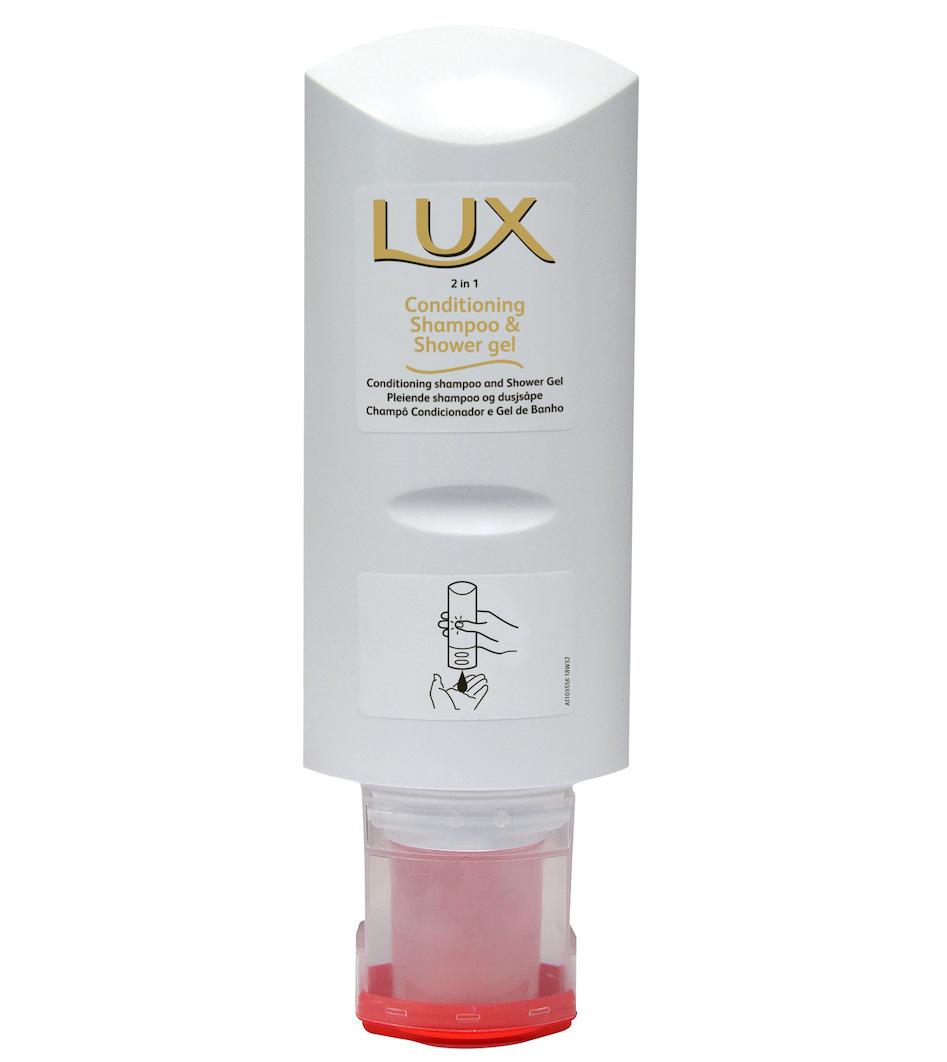 Мягкий шампунь и гель для душа Lux Soft Care 2in1, 300мл