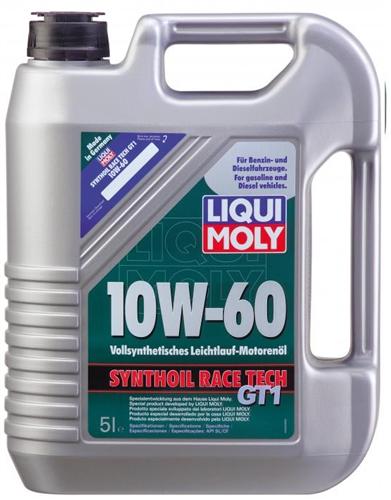 фото Масло моторное synthoil race tech gt1 10w-60 5l liqui moly