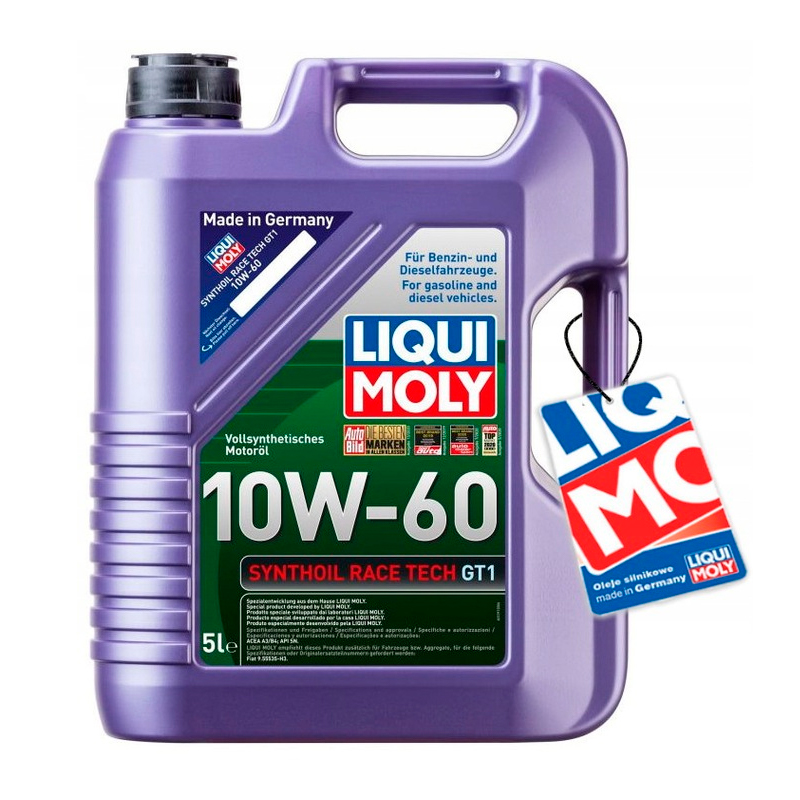 

Моторное масло LIQUI MOLY Synthoil Race Tech GT1 10W60 5л