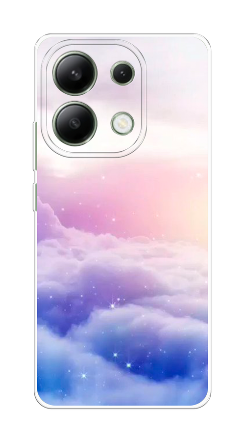 

Чехол на Xiaomi Redmi Note 13 4G (Global) "Небеса", Голубой;белый;розовый, 321050-1