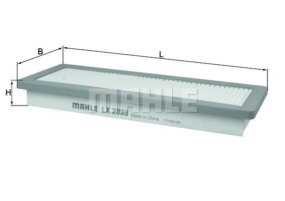 

Фильтр воздушный салона KNECHT LX2033