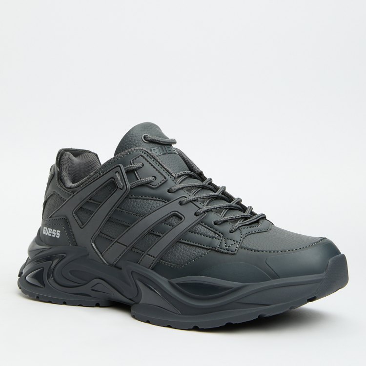 

Кроссовки мужские Guess FMTBELELE12 серые 40 EU, Серый, FMTBELELE12