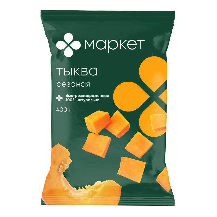 

Тыква Маркет Перекресток резаная быстрозамороженная 400 г