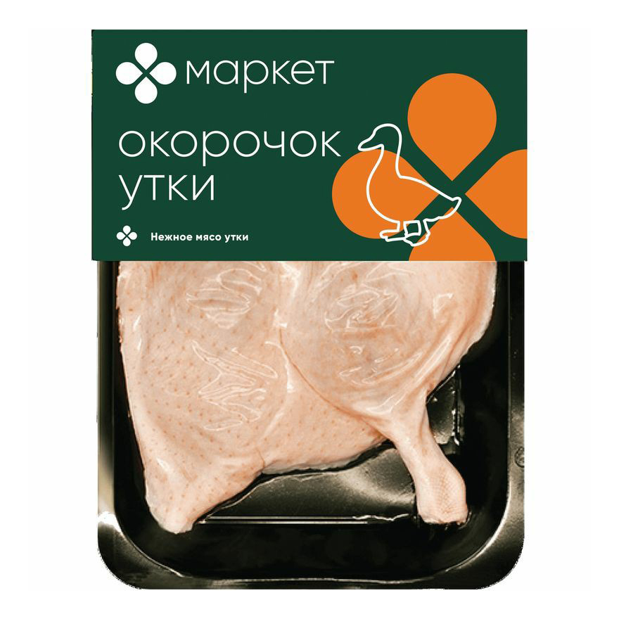 

Окорочок утки Маркет Перекресток охлажденный 470 г