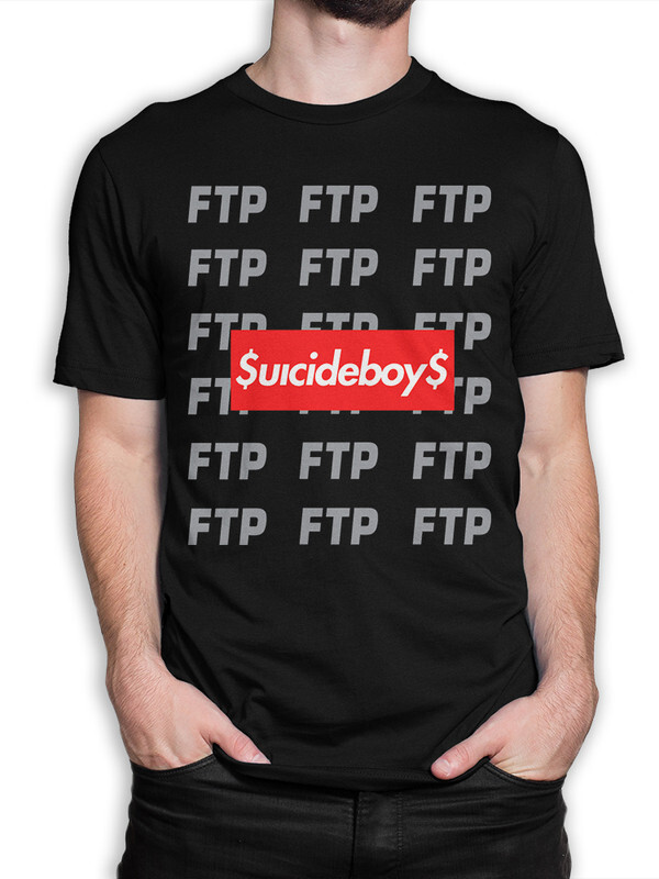 фото Футболка мужская design heroes suicide boys - suicideboys черная xl