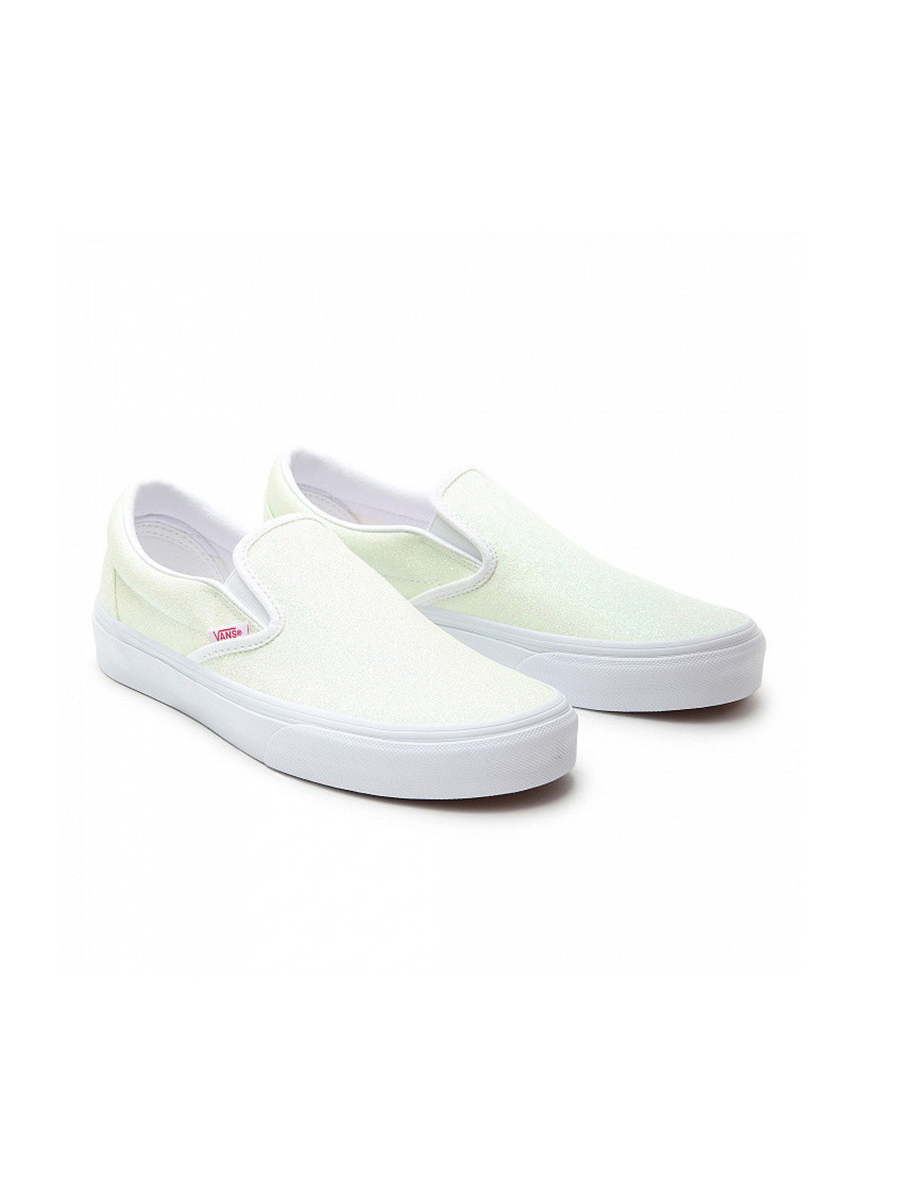 фото Слипоны женские vans ua classic slip-on (uv glitter) pi золотистые 39 eu