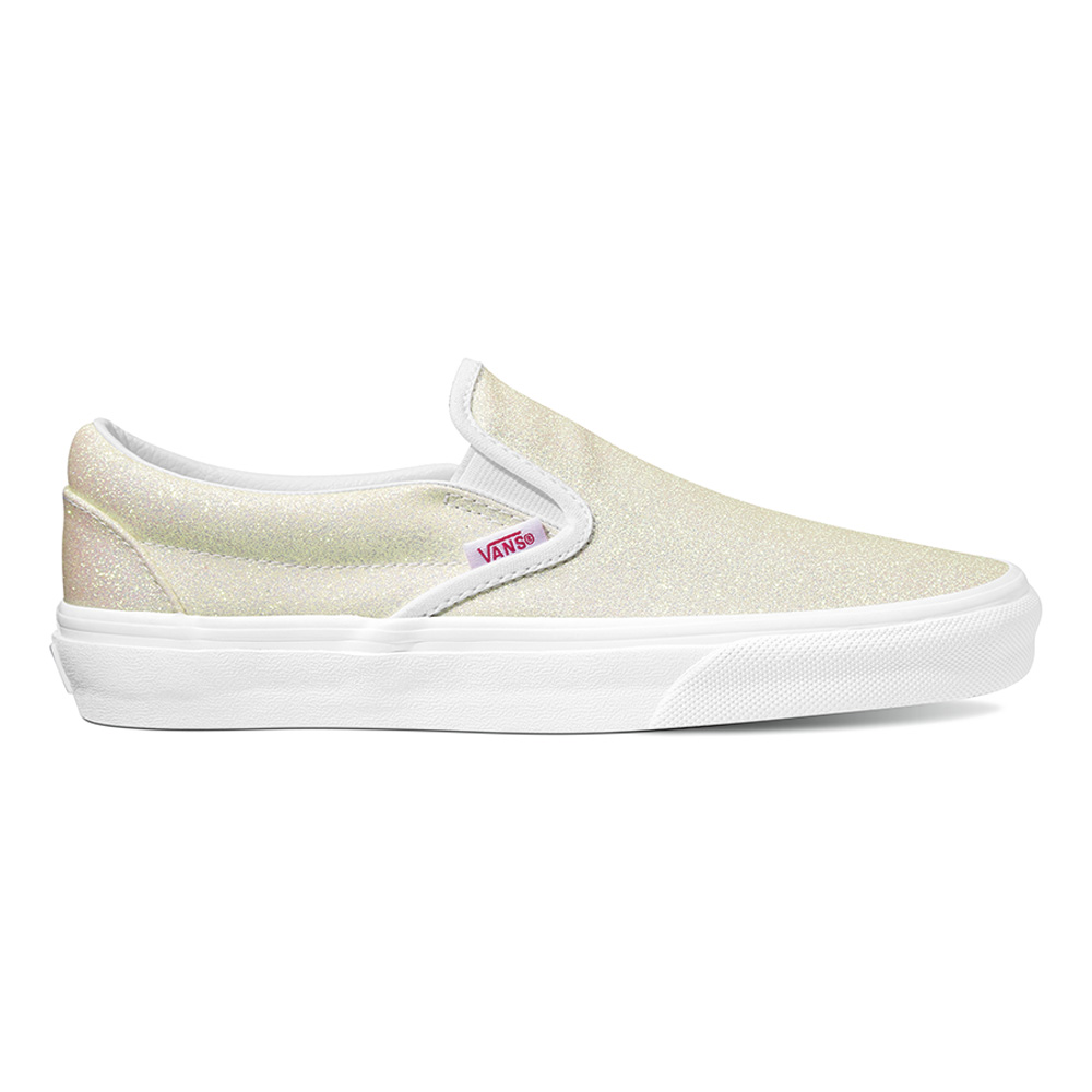 фото Слипоны женские vans ua classic slip-on (uv glitter) pi золотистые 39 eu