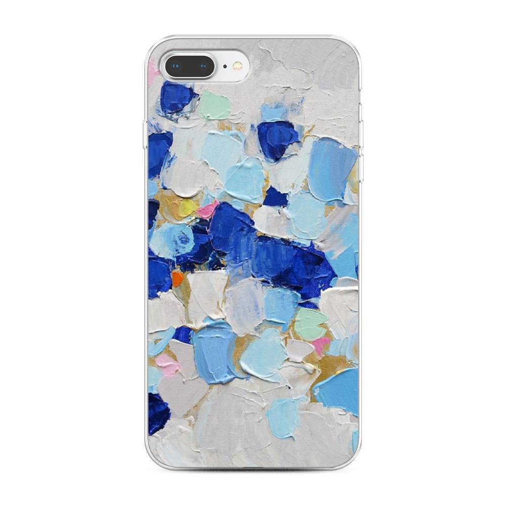 

Чехол Awog на Apple iPhone 8 Plus / Айфон 8 Plus "Холст сине-белый", Разноцветный, 10950-10
