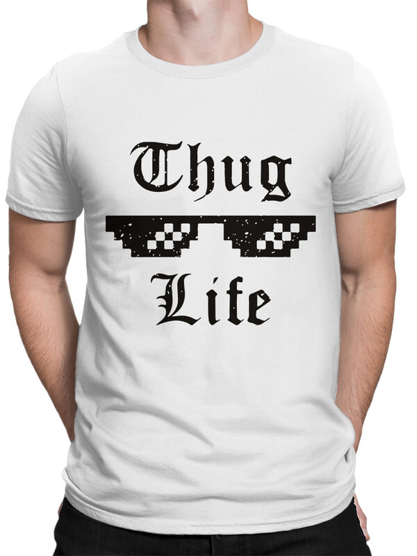 

Футболка мужская Design Heroes 456-thug-2 белая 3XL, 456-thug-2
