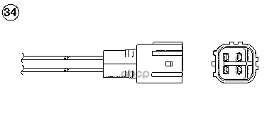

NGK-NTK Датчик кислородный OZA518TY12