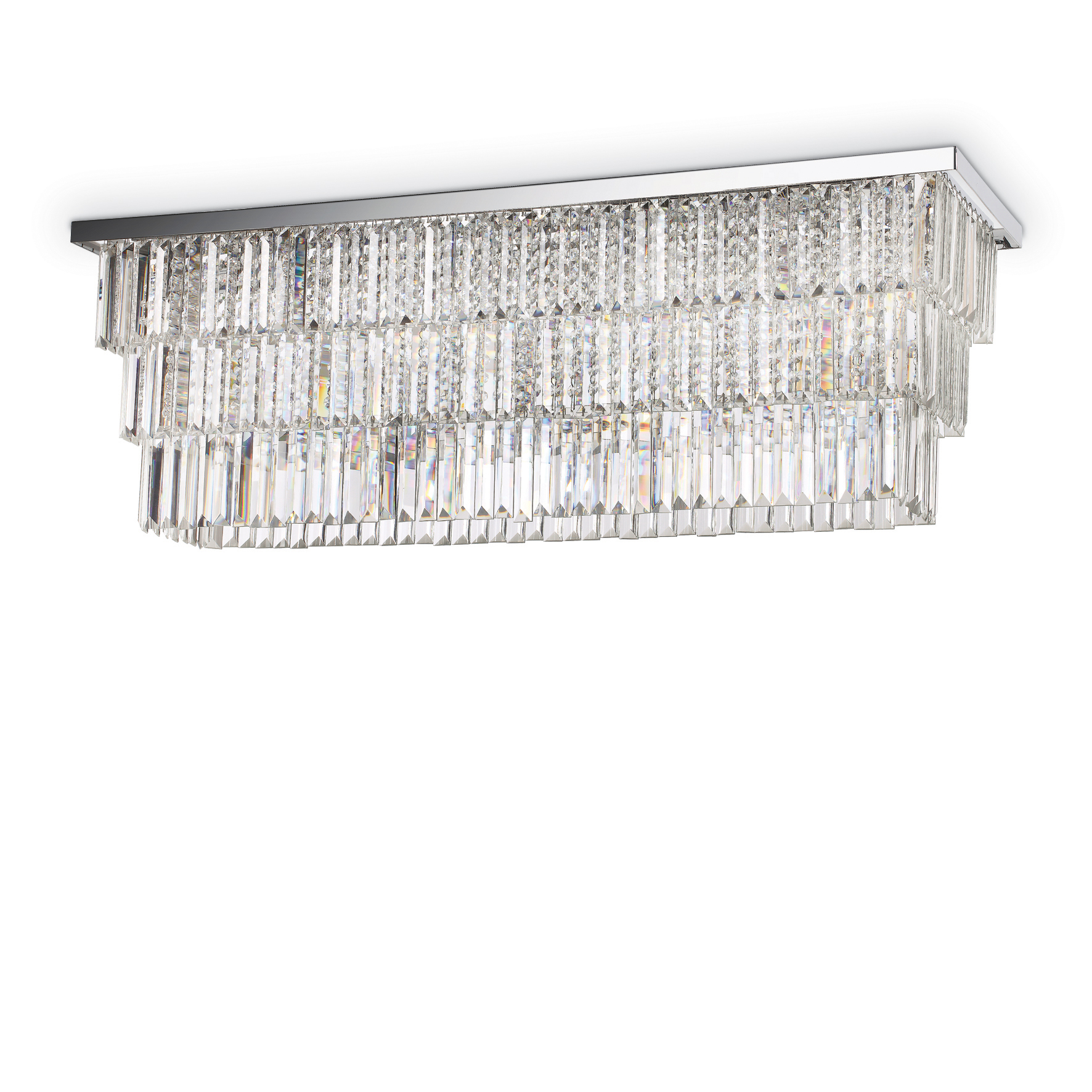 

Светильник потолочный ideal lux Martinez PL8 8x40Вт IP20 E14 230 Хром Хрусталь 166285, Потолочный светильник MARTINEZ PL8 CROMO 166285