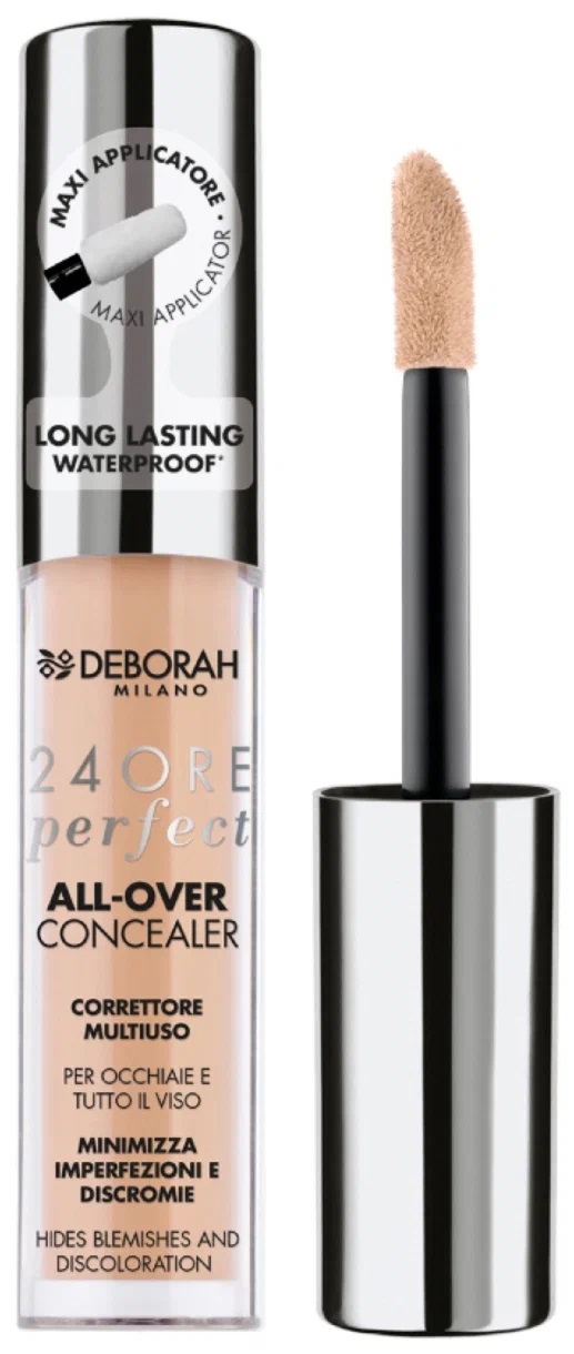 Корректор жидкий Deborah Milano 24 Ore Perfect All Over Concealer, 5.5 г, 2 шт deborah milano корректор жидкий 24 ore perfect all over concealer