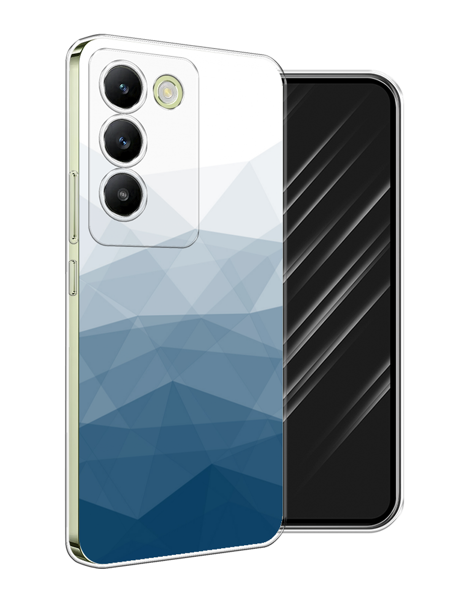 

Чехол Awog на Vivo V30 lite 4G/Y100 4G/T3 5G/V30 SE 5G "Абстракция небо", Синий;голубой;белый, 2610850-1