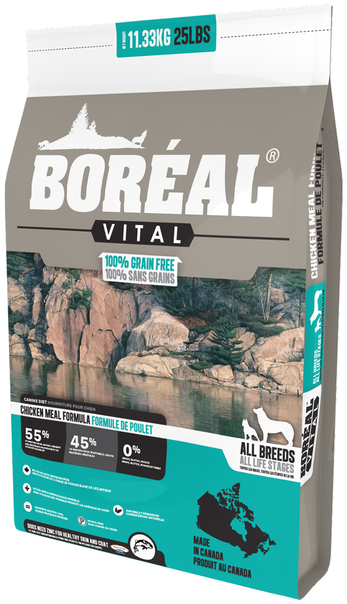 

Сухой корм для собак BOREAL Vital , курица, 11.33кг, Vital