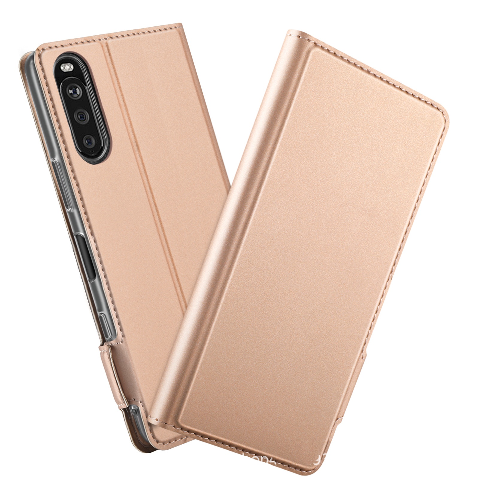 

Чехол MyPads для Sony Xperia 1 III (1-3) розовое золото, Золотистый