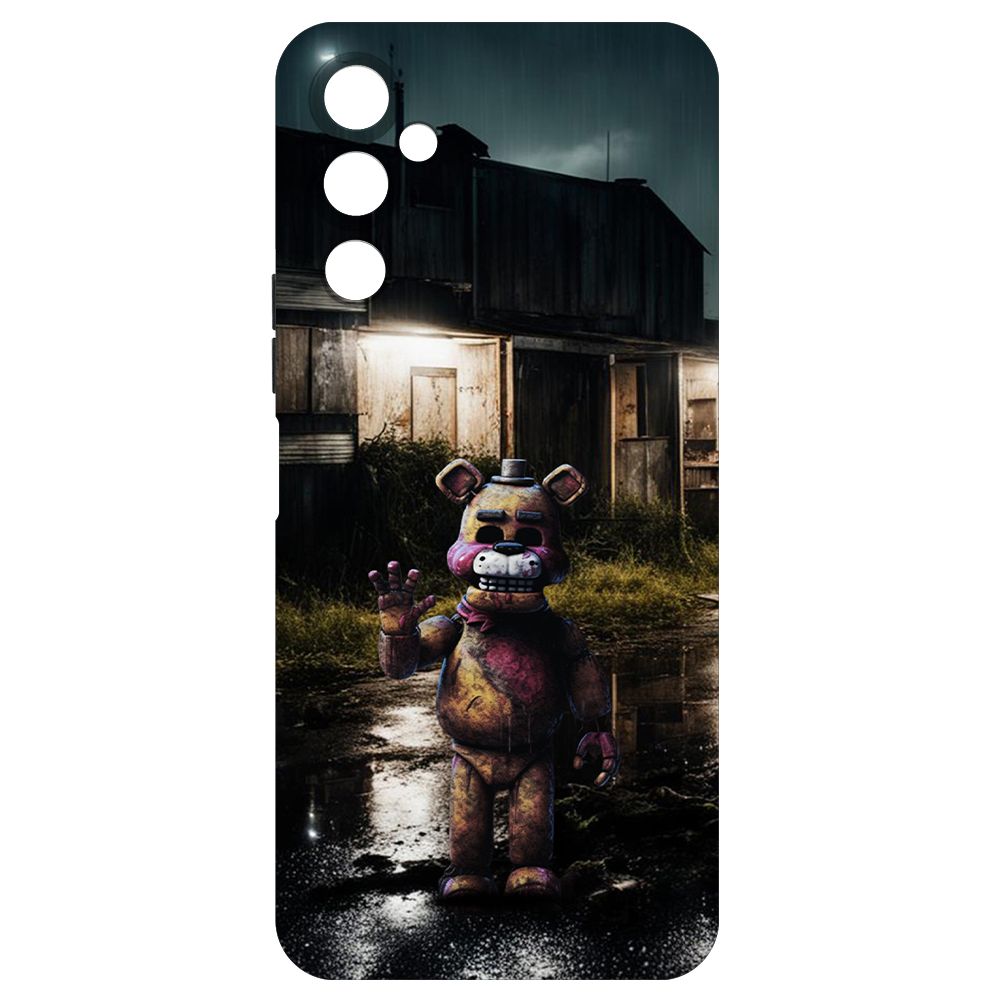 

Чехол-накладка Krutoff Soft Case ФНАФ - Фредди под дождем для TECNO Pova 4 черный