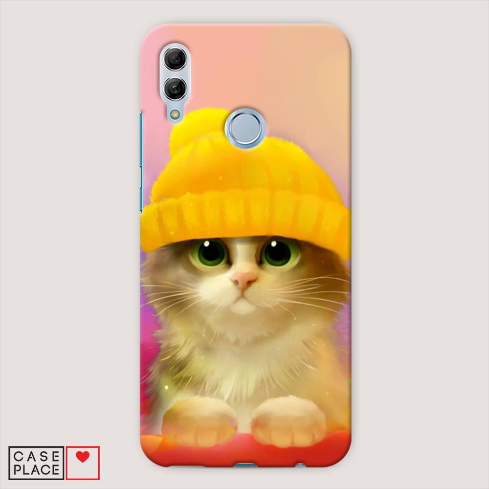 

Чехол Awog "Котенок в желтой шапке" для Honor 10 Lite, 67520-1