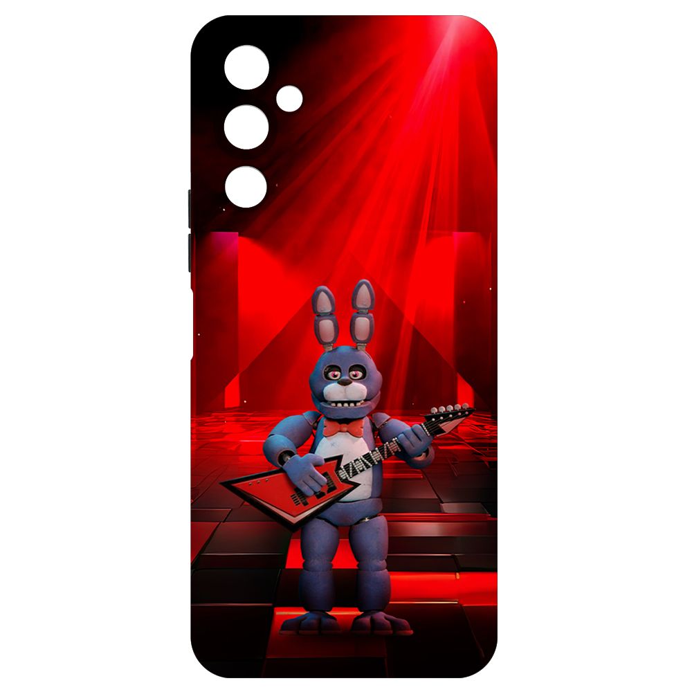 

Чехол-накладка Krutoff Soft Case ФНАФ - Бонни с гитарой для TECNO Pova 4 черный