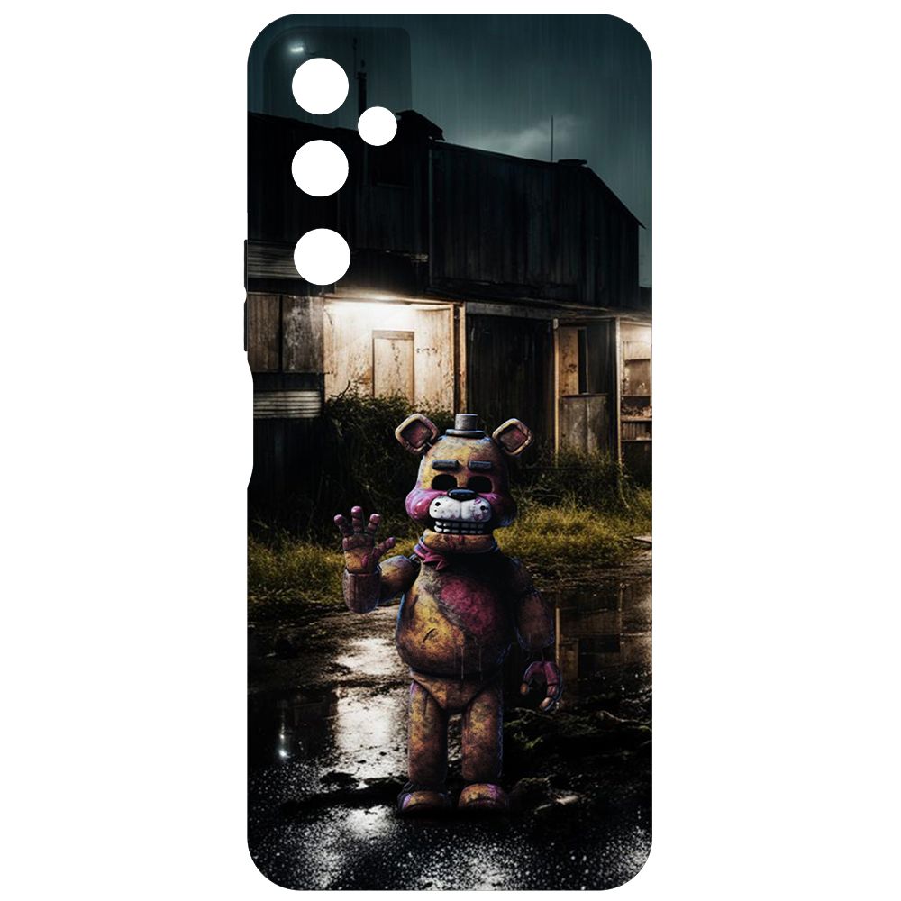 

Чехол-накладка Krutoff Soft Case ФНАФ - Фредди под дождем для TECNO Pova Neo 2 черный