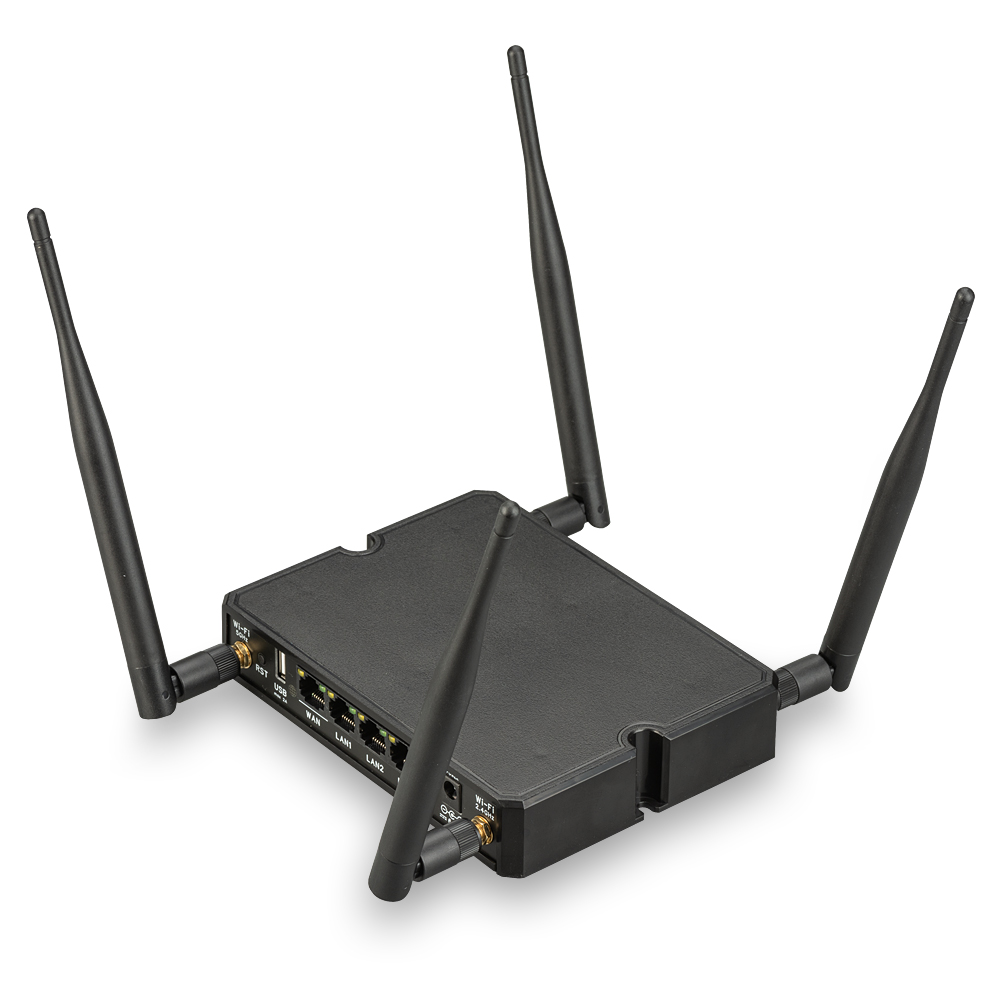 

Kroks Rt-Cse m18-G гигабитный роутер со встроенным модемом LTE cat.18, WiFi 2,4+5 ГГц