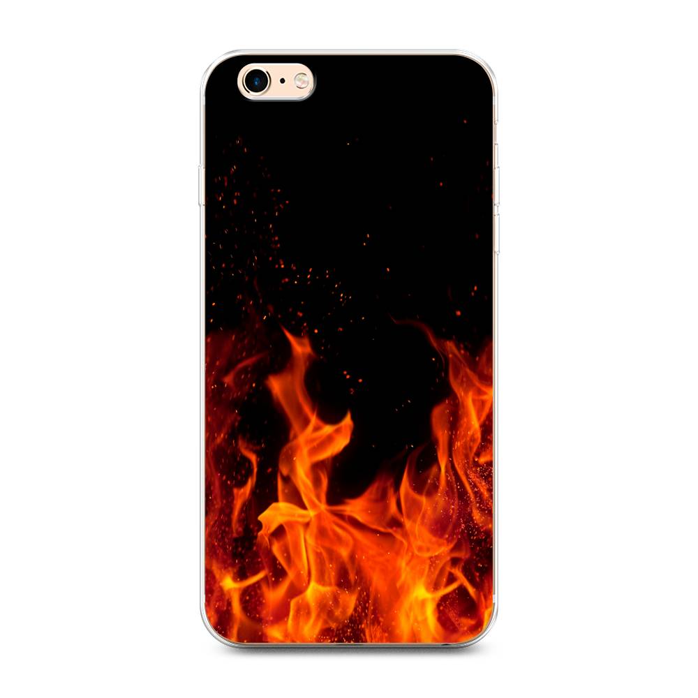 

Чехол Awog на Apple iPhone 6 Plus/6S Plus / Айфон 6 Plus/6S Plus "Все в огне", Разноцветный, 10550-4