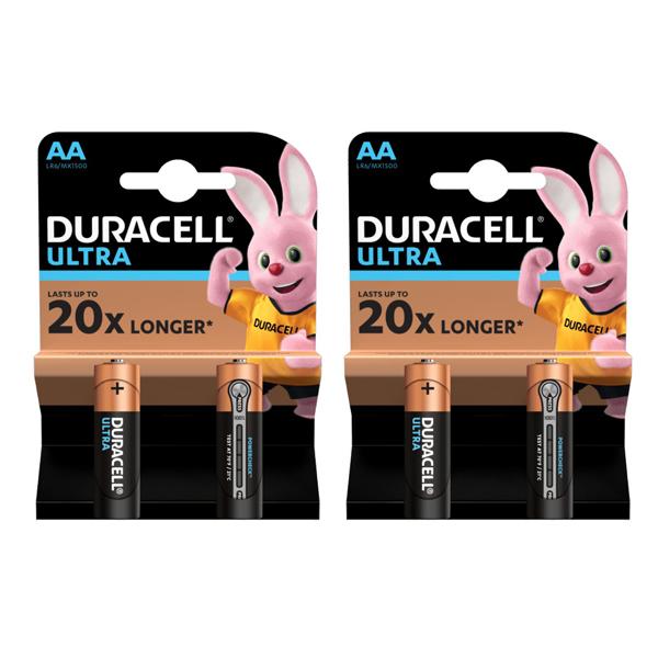 

Батарейка Duracell UltraPower AA 2шт (2 упаковки)