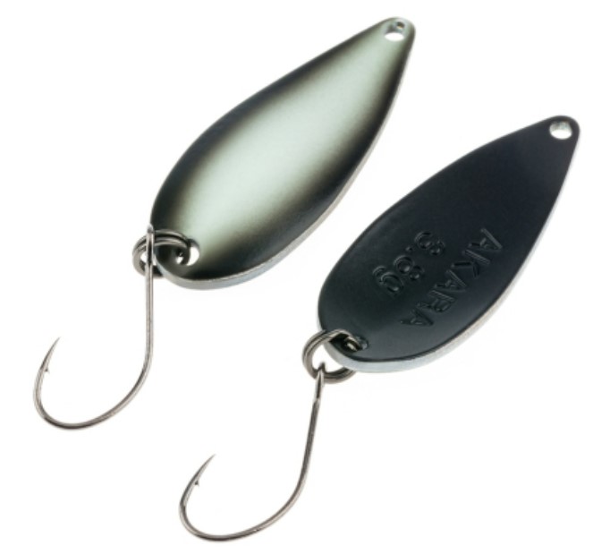 

Блесна колебалка Akara Trout Time Megami ATM-35-3/8-58P, Черный, Trout Time Megami