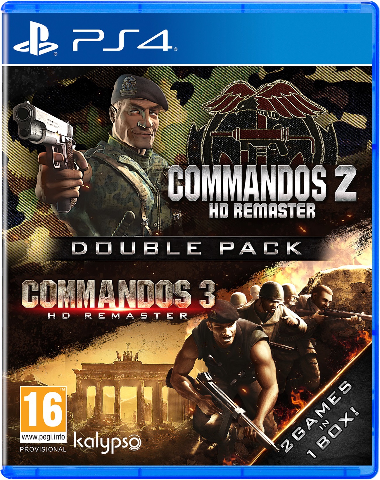 

Commandos 2 + Commandos 3 HD Remaster Double Pack (русские субтитры) (PS4)