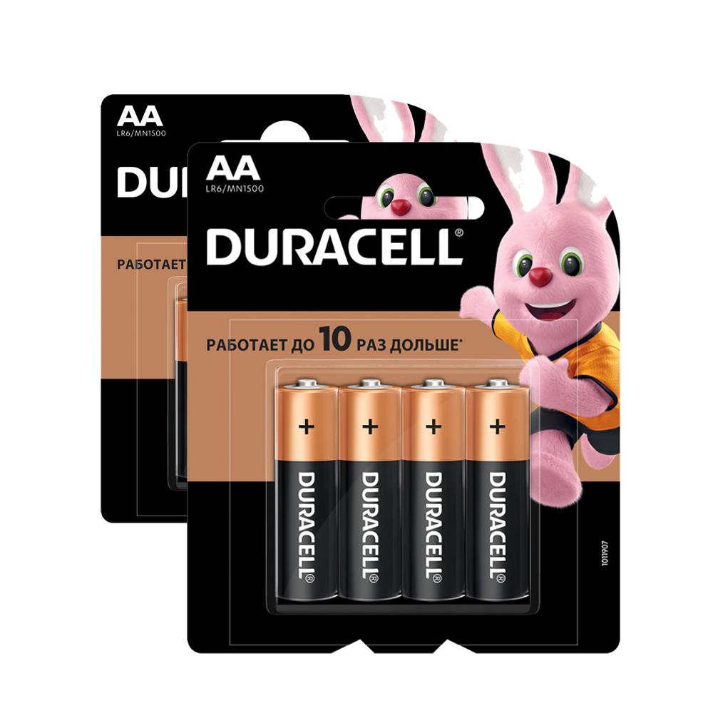 фото Батарейка duracell basic aa lr6 4шт