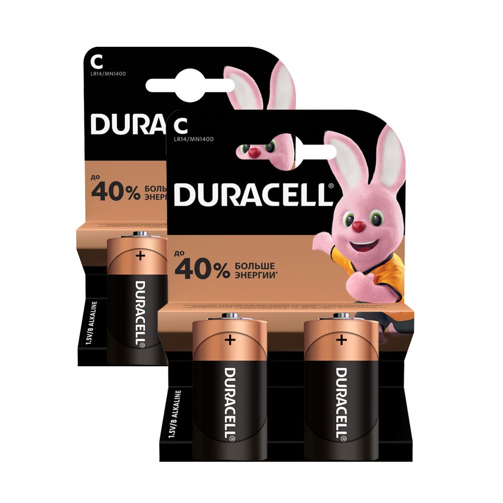 фото Батарейка duracell basic с lr14 2шт