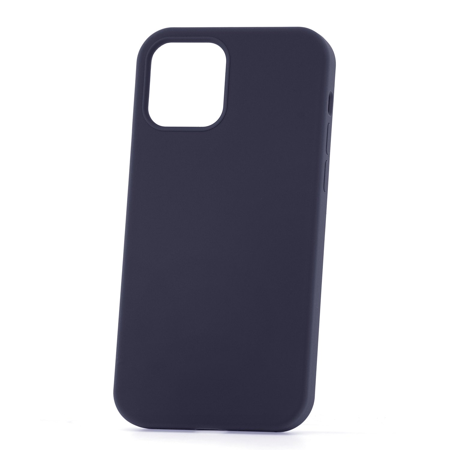 фото Чехол для apple iphone 12 / 12 pro кruче silicone midnight blue