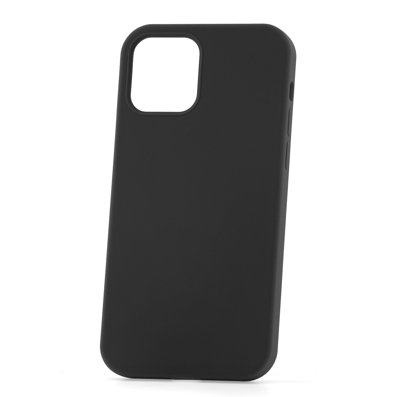 фото Чехол для apple iphone 12 / 12 pro кruче silicone black