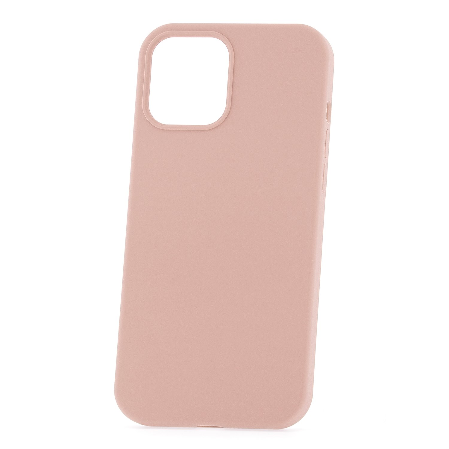 фото Чехол kruche для iphone 12 pro max silicone pink sand кruче