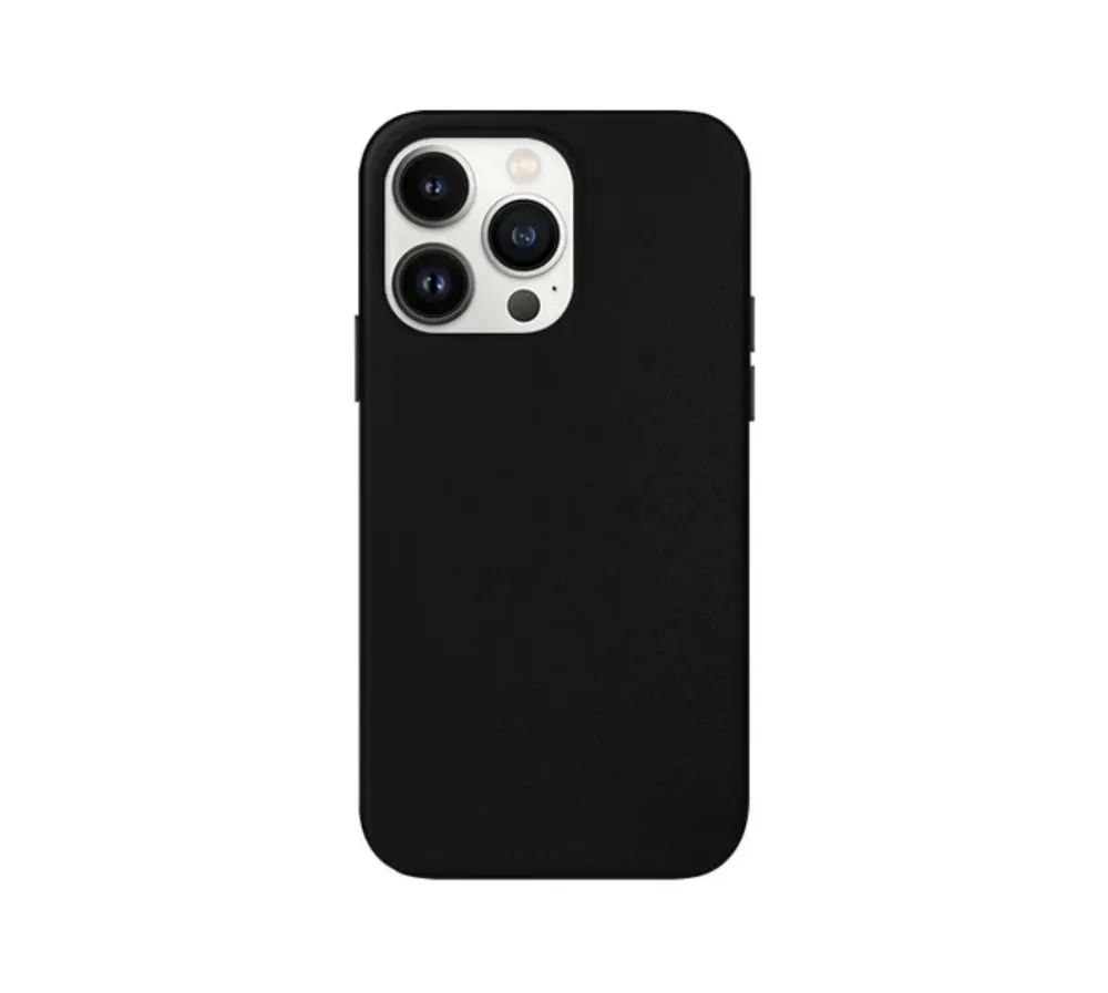 

Накладка для iPhone 14 K-Doo Noble кожаная чёрный, Черный