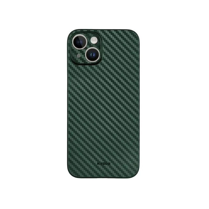 

Накладка для iPhone 14 K-Doo Air Carbon пластик зелёная, Зеленый