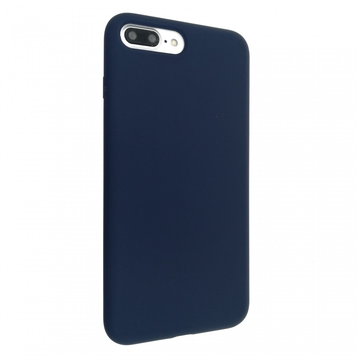 фото Чехол для apple iphone 7 plus / 8 plus кruче silicone midnight blue