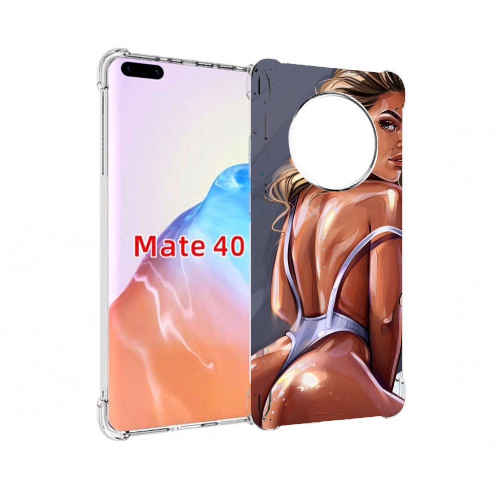 

Чехол MyPads Tocco для Huawei Mate 40 craigos-art, Прозрачный, Tocco