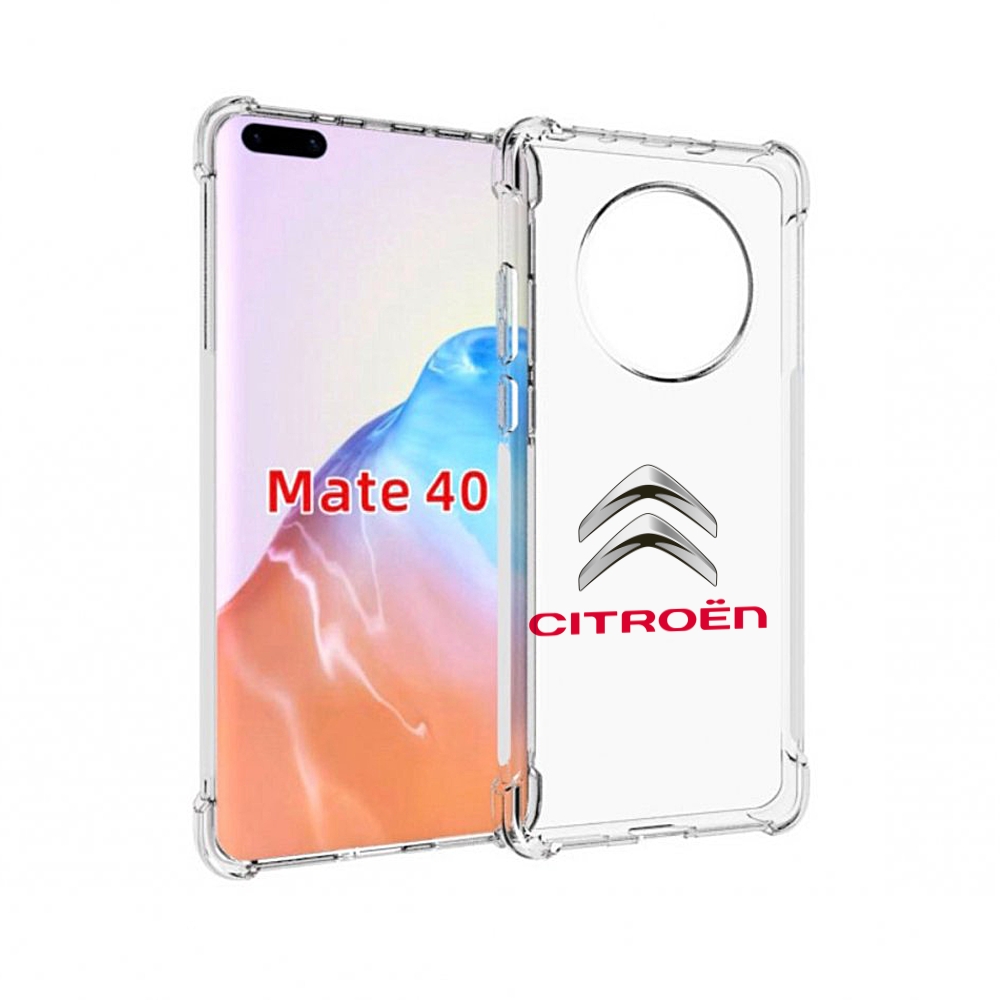 

Чехол MyPads Tocco для Huawei Mate 40 citroen-3 мужской, Прозрачный, Tocco