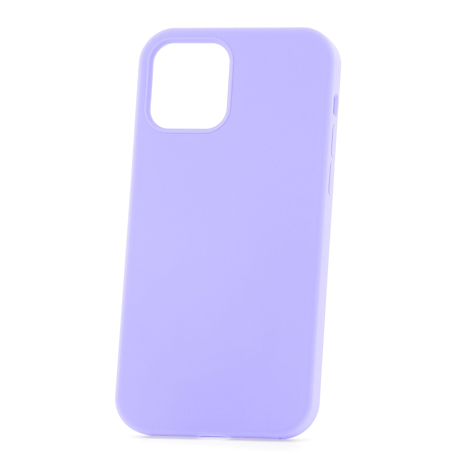 фото Чехол kruche для iphone 12 / 12 pro silicone lilac purple кruче