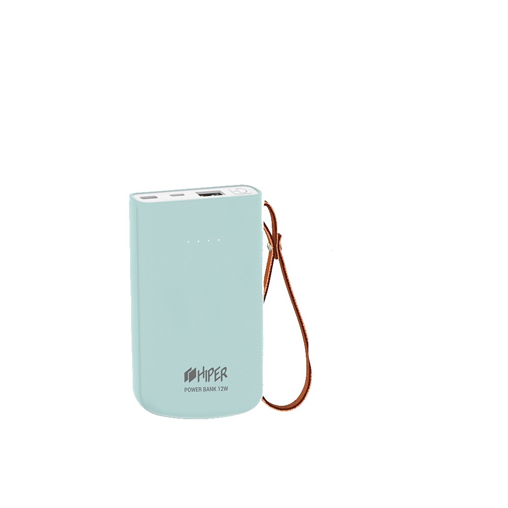 фото Внешний аккумулятор hiper travel 5k ice, 5000 mah, голубой