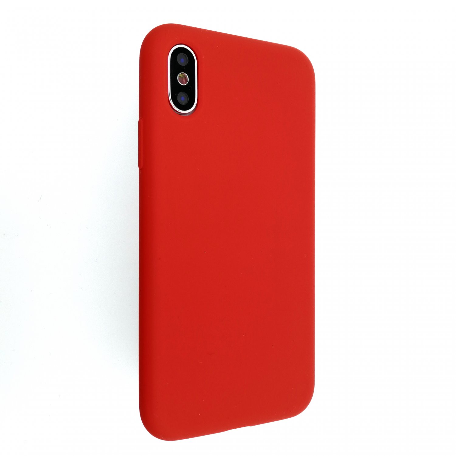 фото Чехол kruche для iphone x / xs silicone red кruче