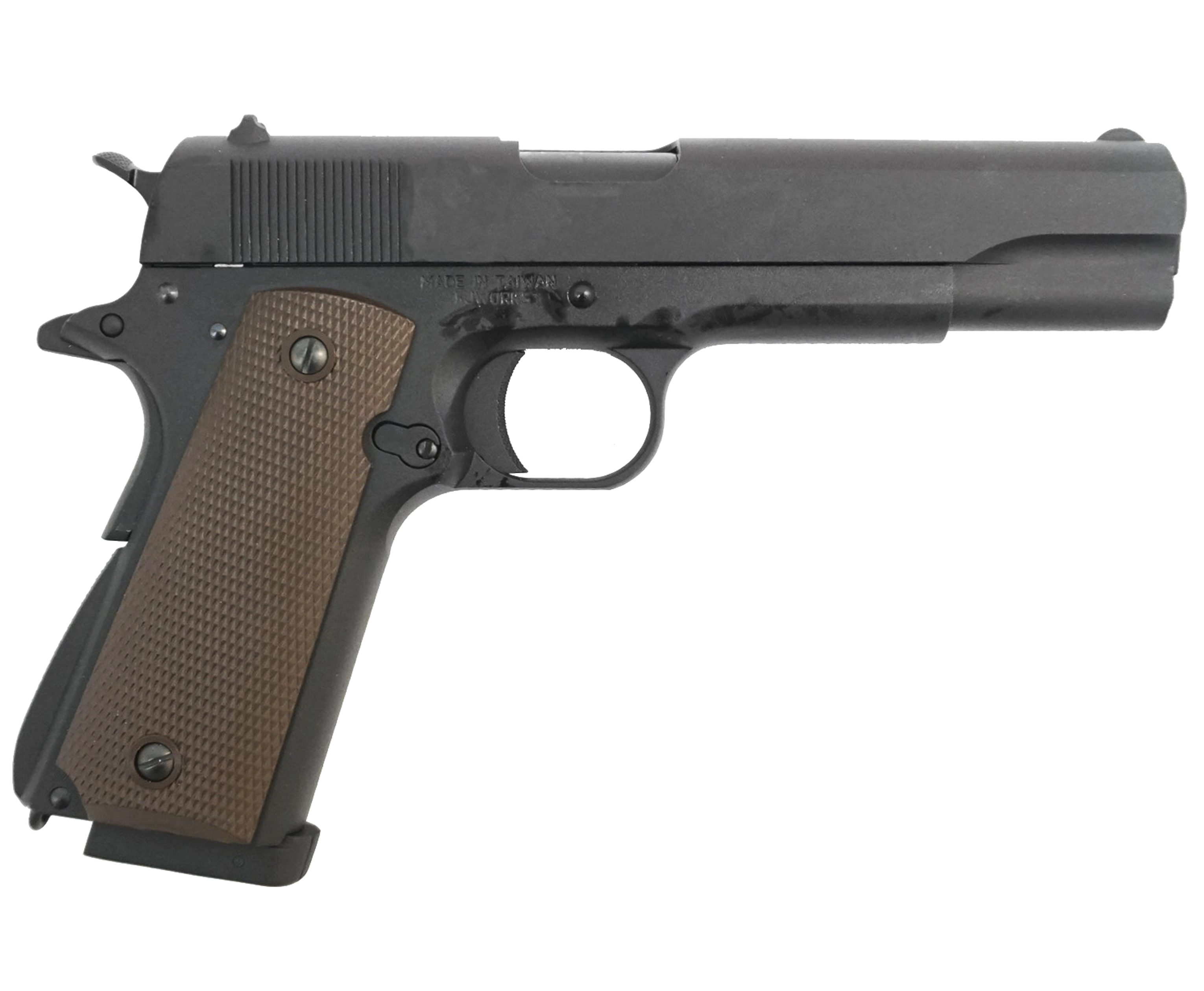 фото Страйкбольный пистолет kjw colt m1911a1 6 мм, gbb, co2