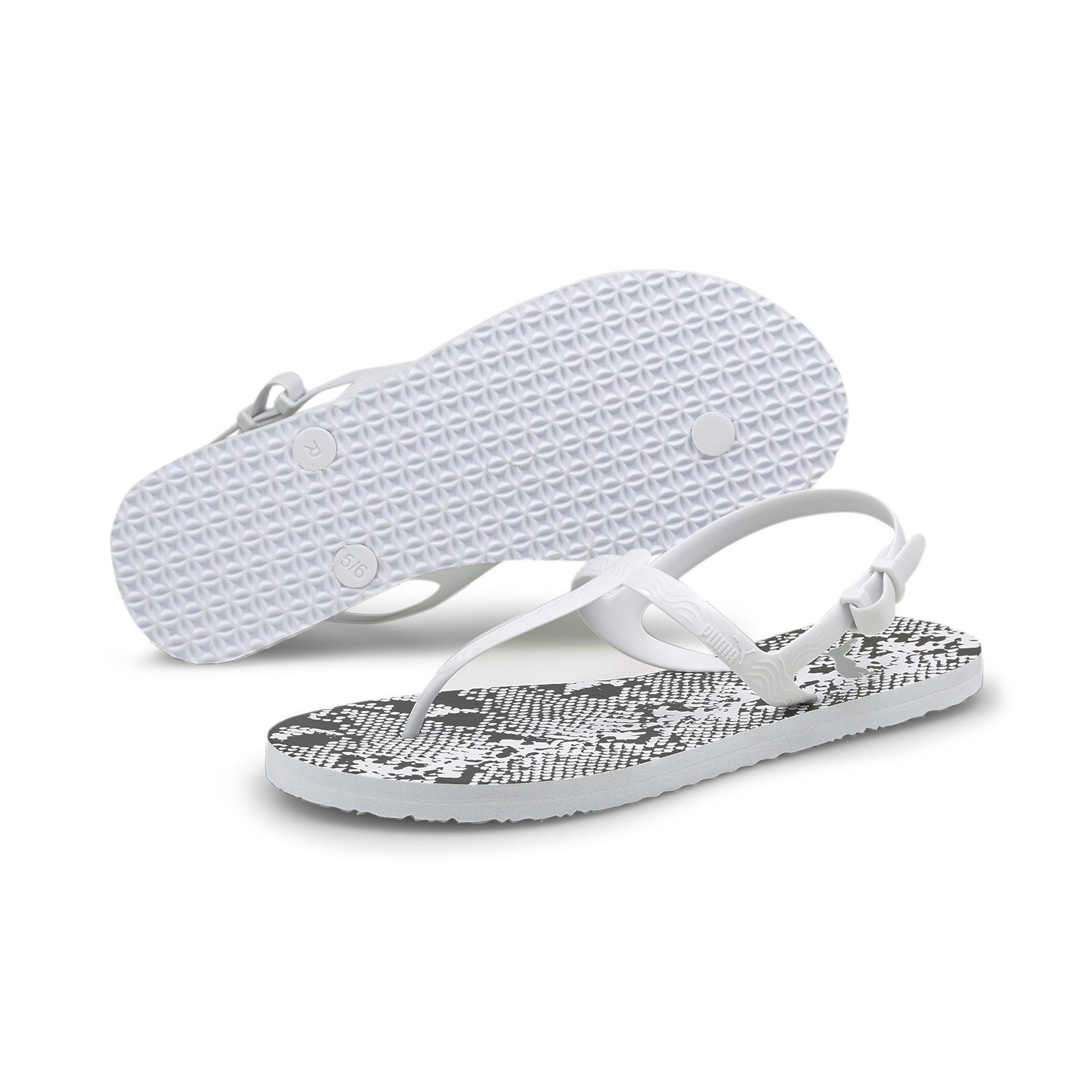 

Сандалии женские PUMA Cozy Sandal Wns Untamed белые 6 UK, Cozy Sandal Wns Untamed
