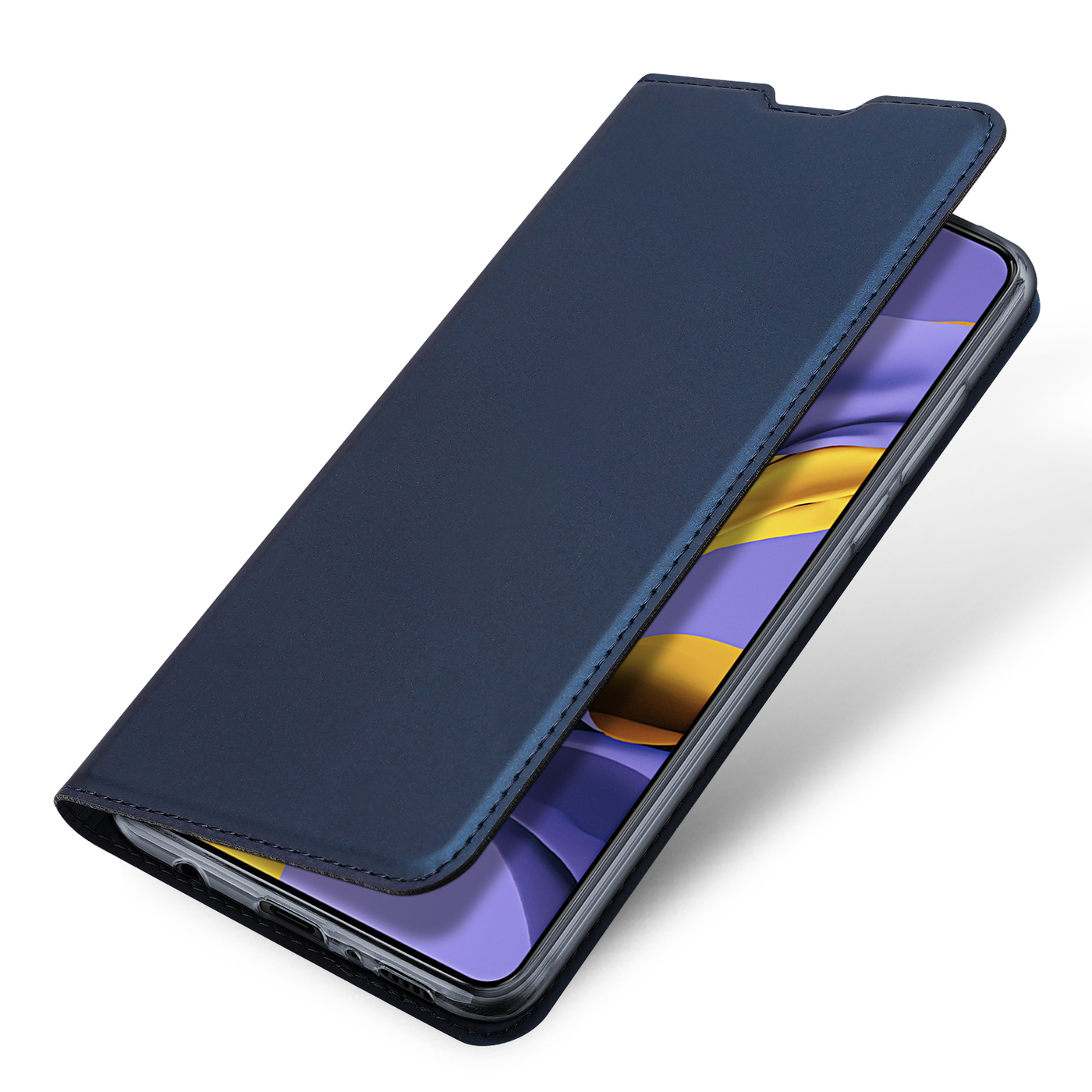 Чехол книжка Dux Ducis для Samsung Galaxy A51 (SM-A515F) Skin Series синий