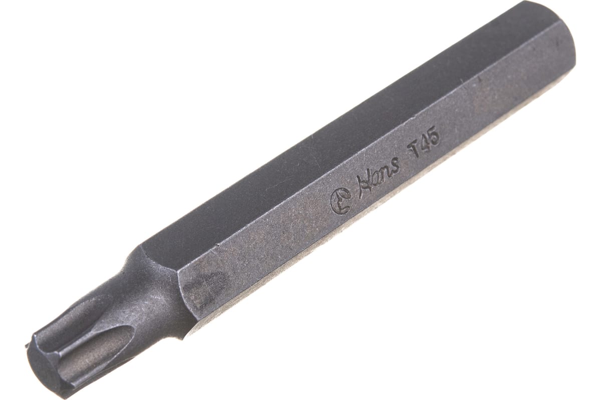 Бита 10 Мм Torx T45 Удл. Hans Tools арт. 0437T45