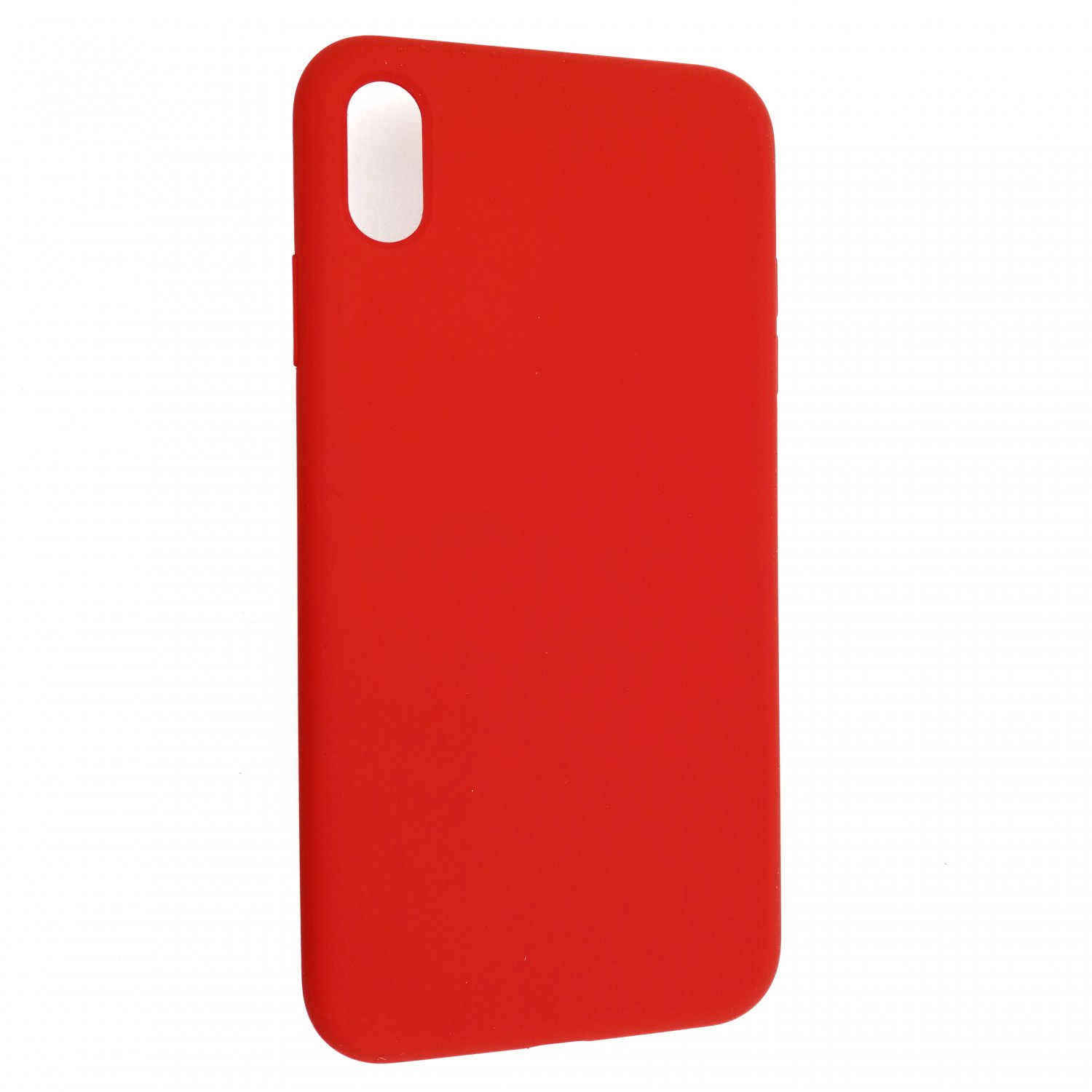 фото Чехол kruche для iphone xs max silicone red кruче