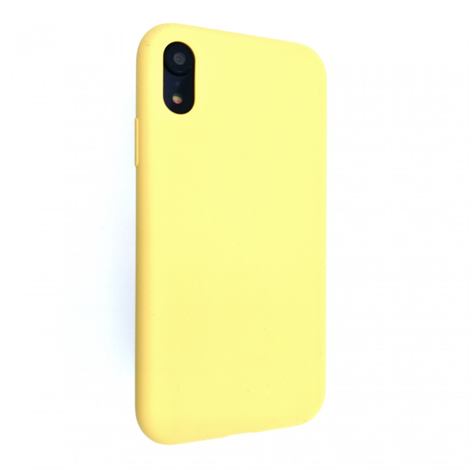 фото Чехол для apple iphone 11 / xr кruче silicone light yellow