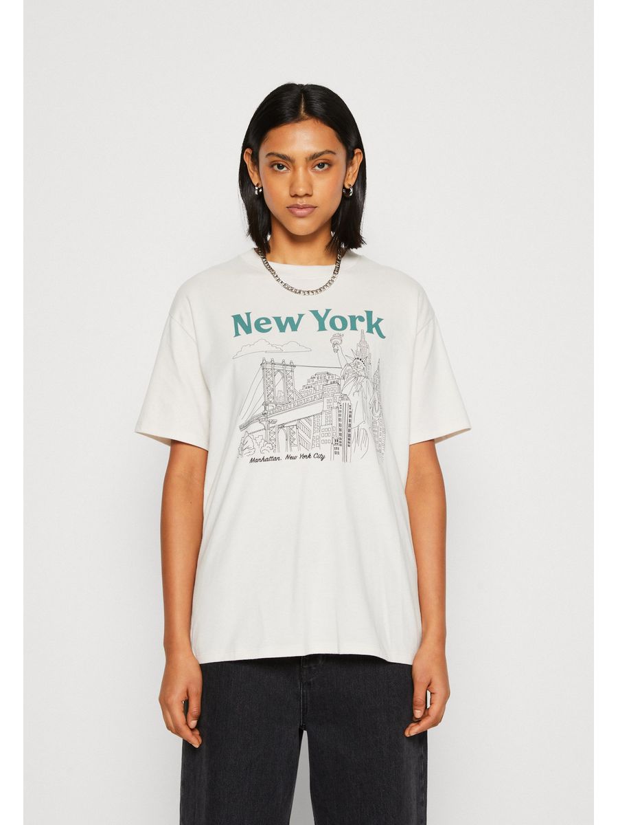 

Футболка женская Abercrombie & Fitch A0F21D0OV белая S, Белый, A0F21D0OV