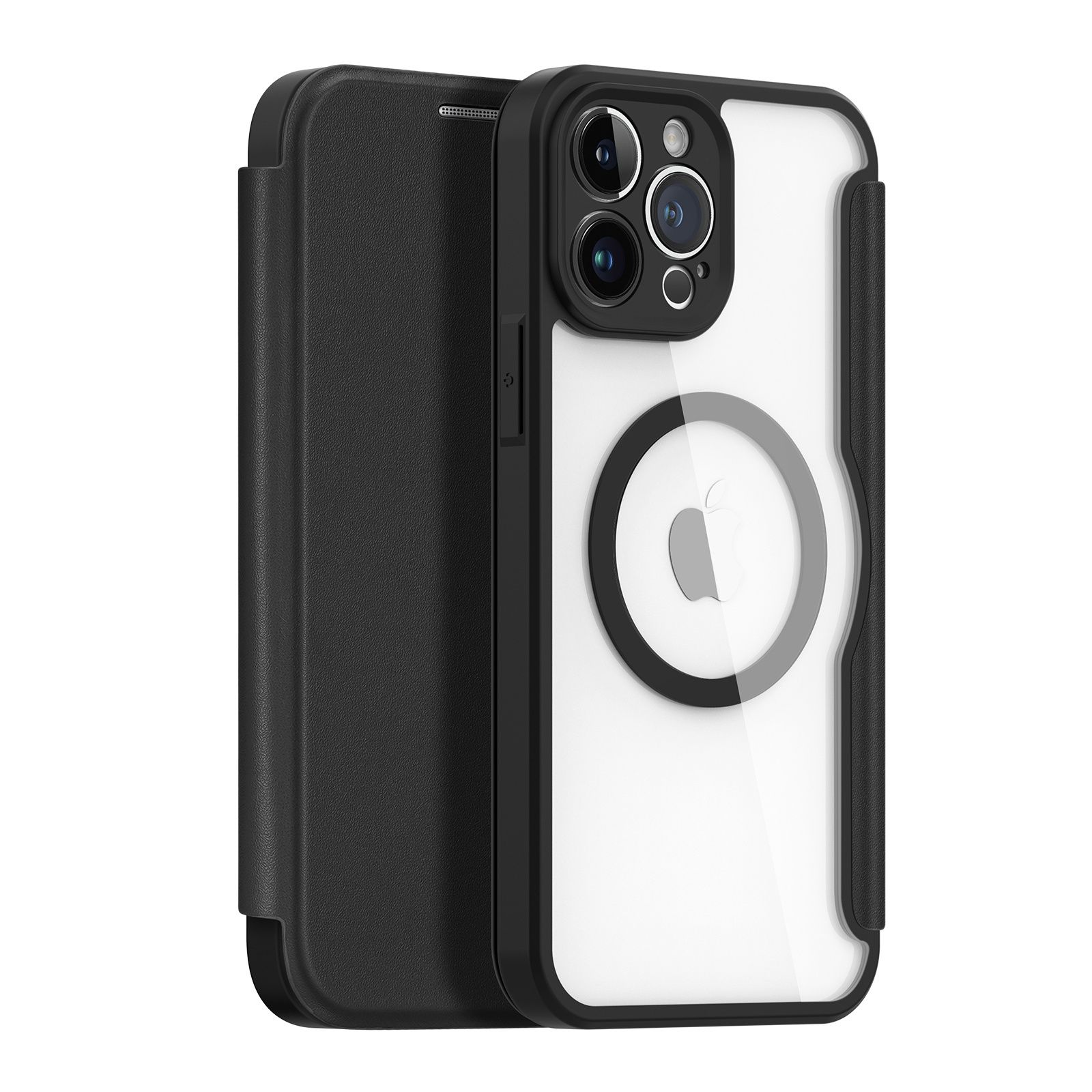 фото Чехол книжка dux ducis для iphone 13 pro max 6.7" (with magsafe) черный