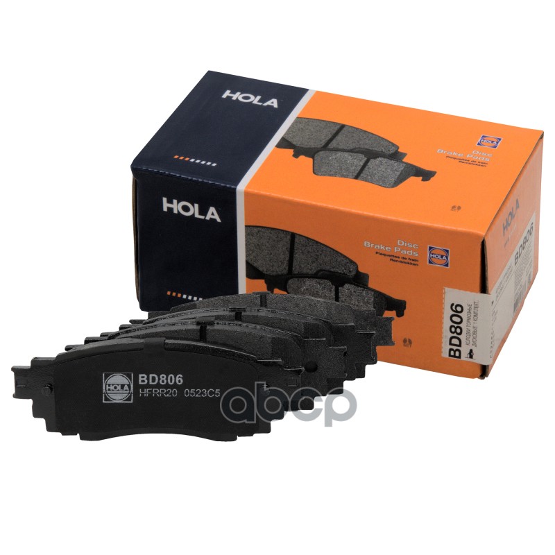 

Тормозные колодки HOLA дисковые BD806